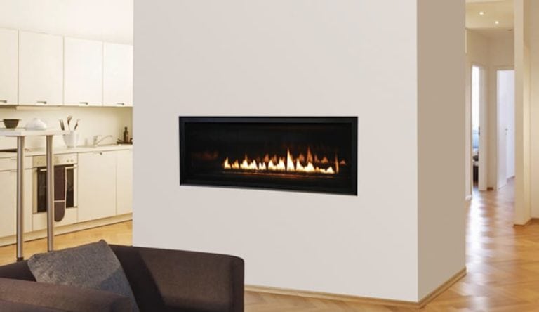 Wall electric fire place