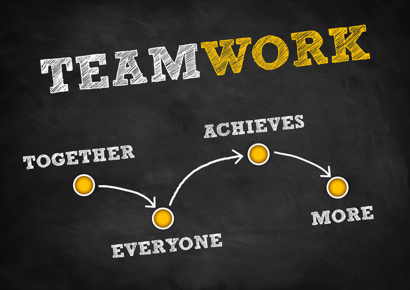 Teamwork - strategy concept