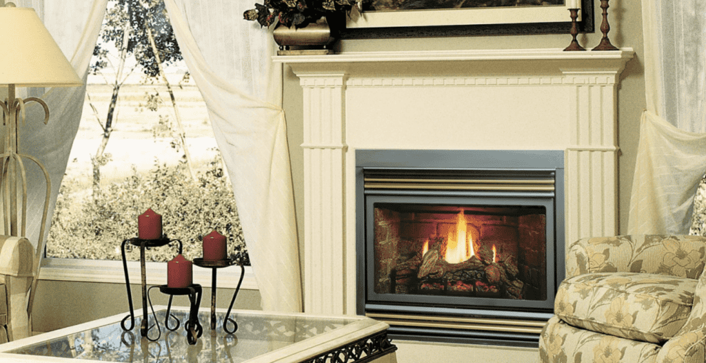 Kingsman ZV3600 ZERO CLEARANCE VENTED GAS FIREPLACE