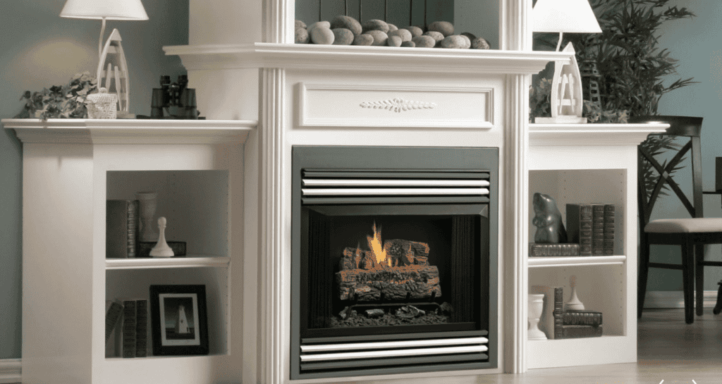 Kingsman ZVF33 ZERO CLEARANCE VENT-FREE GAS FIREPLACE