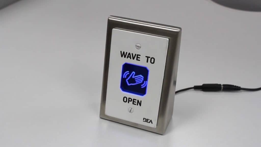 Wave to open sensor